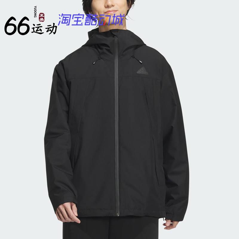 阿迪达斯三叶草男子连帽夹克外套