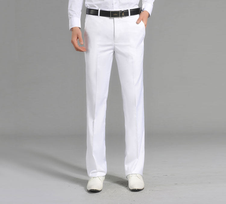 Pantalon serré pour jeunesse en laine - Ref 1470693 Image 5