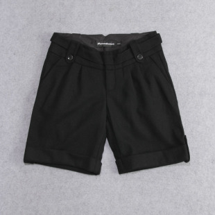 锥形短裤 外贸女装 潮搭中腰流行女士修身 韩版 子 休闲拉链时尚