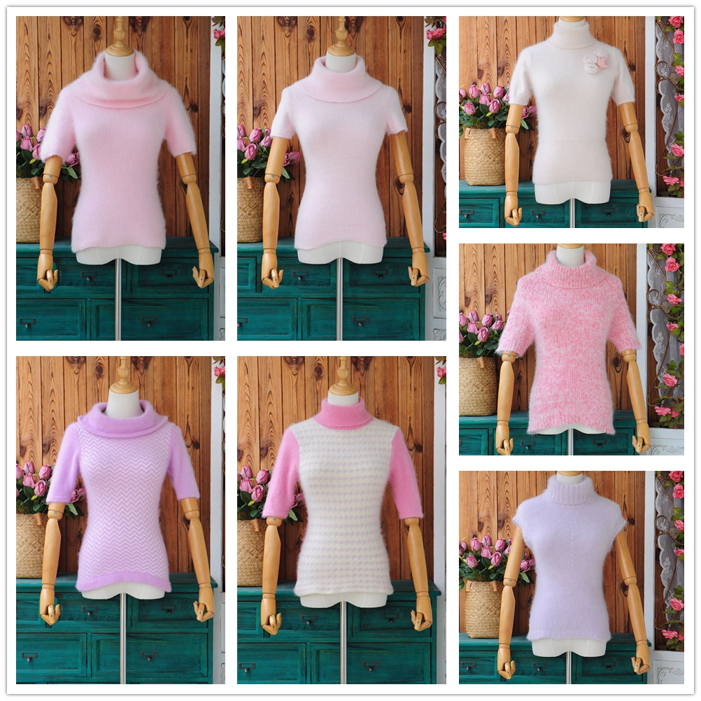 安哥拉兔毛兔绒毛衣02