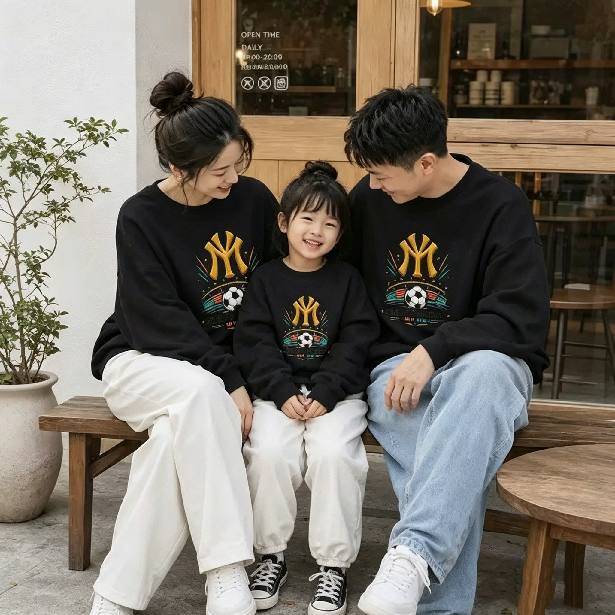 MYJU官方正品2026秋冬新款情侣潮流卫衣华棉时尚男女百搭成人YZ图片
