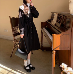 Real shot! Real price! Long tweed coat with irregular design