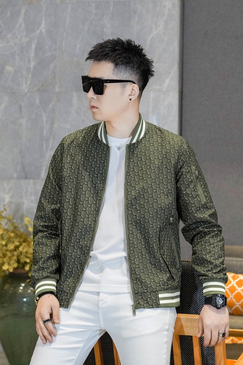 2026年新款圆领休闲夹克钱塘3019-JK9308P145真模商标已注册,男装夹克,电商A023
