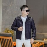 2026年新款连帽休闲夹克钱塘3019-JK9313P145真模，男装夹克，电商A023