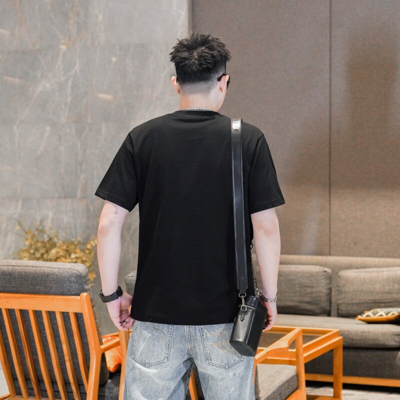 2026年新款微阔短袖T恤钱塘3019TX3099P75真模,男装T恤,电商A023