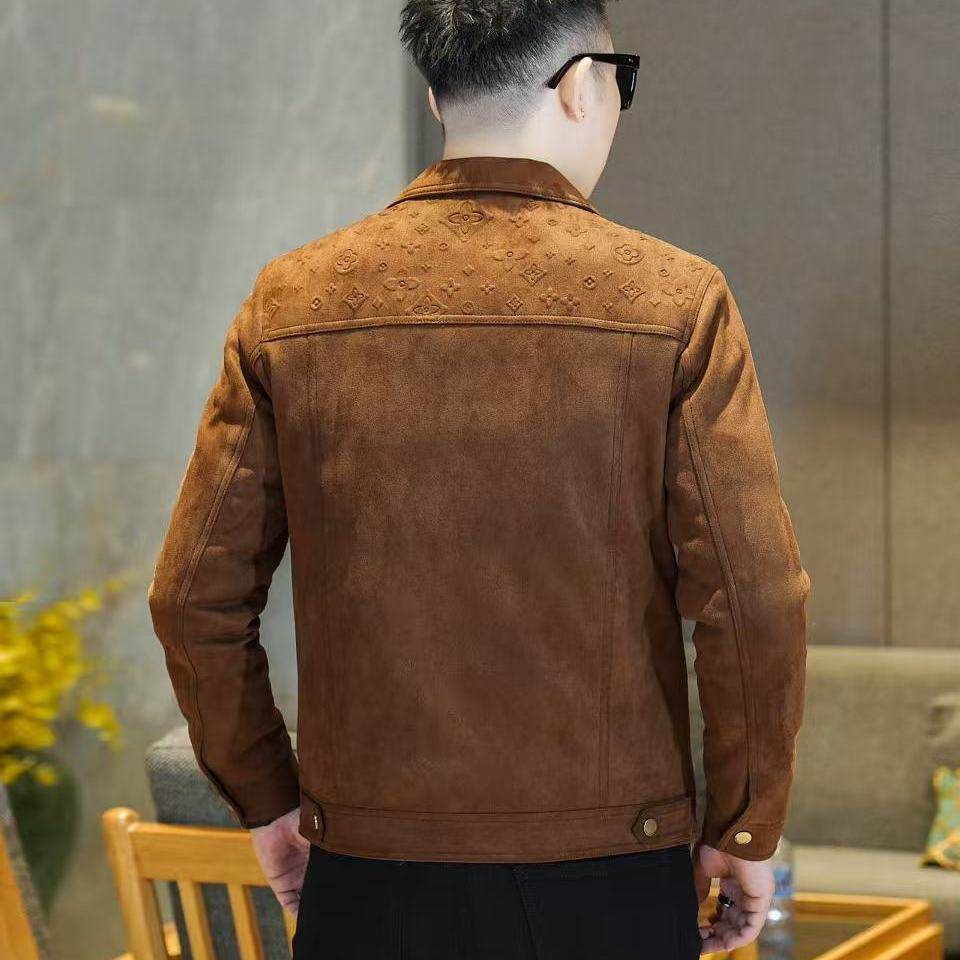Y88652P3202025高端冬季90%白鸭绒翻领鸡皮绒羽绒服真模控365,男装羽绒服,电商A023