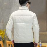 Y88663P3202025高端冬季90%白鸭绒立领提花羽绒服真模365，男装羽绒服，电商A023