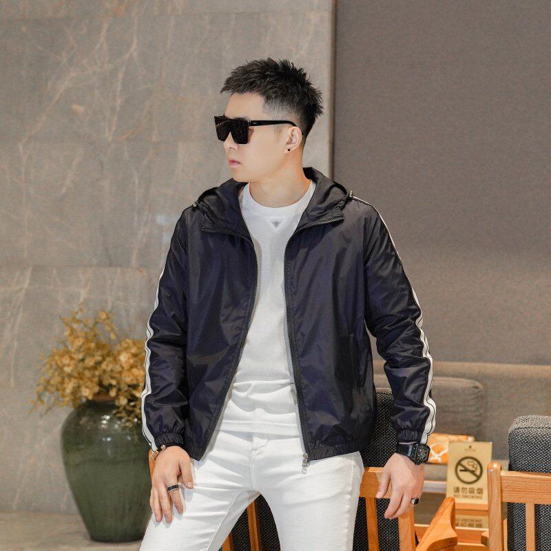 2026年新款连帽休闲夹克钱塘3019-JK9286P145真模,男装夹克,电商A023