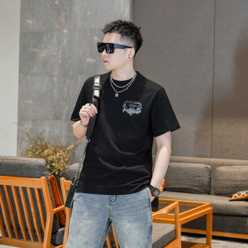 2026年新款微阔短袖T恤钱塘3019TX3071P75真模商标已注册，男装T恤，电商A023