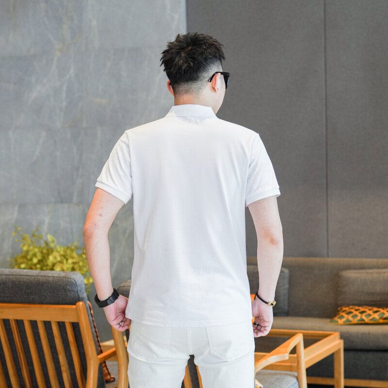 2026年新款短袖POLO衫钱塘3019PL3109P75真模,男装T恤,电商A023