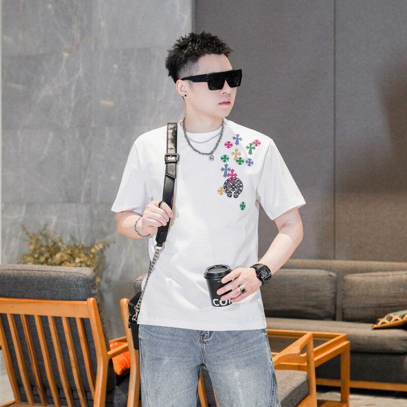 2026年新款微阔短袖T恤钱塘3019TX3100P75真模，男装T恤，电商A023