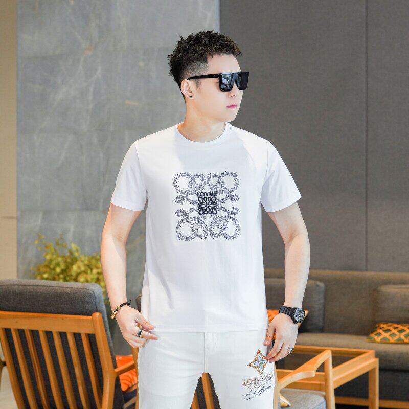 2026年新款短袖T恤钱塘3019TX3086P65真模，男装T恤，电商A023