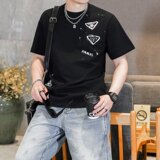 2026年新款微阔短袖T恤钱塘3019TX3099P75真模，男装T恤，电商A023