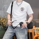 2026年新款微阔短袖T恤钱塘3019TX3098P75真模，男装T恤，电商A023