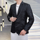 2026年新款高端提花休闲小西装钱塘3019X6702P160真模，男装西服套装，电商A023