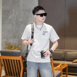 2026年新款微阔短袖T恤钱塘3019TX3077P75真模，男装T恤，电商A023