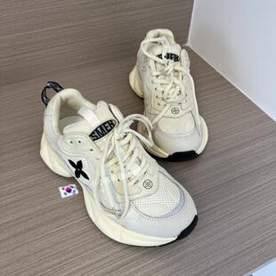 小小苏东大门春新复古网面厚底显瘦休闲老爹鞋慢跑鞋运动鞋小白鞋