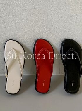 韩国夏季平底人字拖女夹脚凉拖鞋