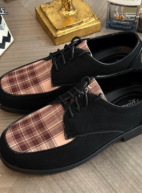 非零旦斯 金箔摩卡 Popping鞋子Locking街舞皮鞋