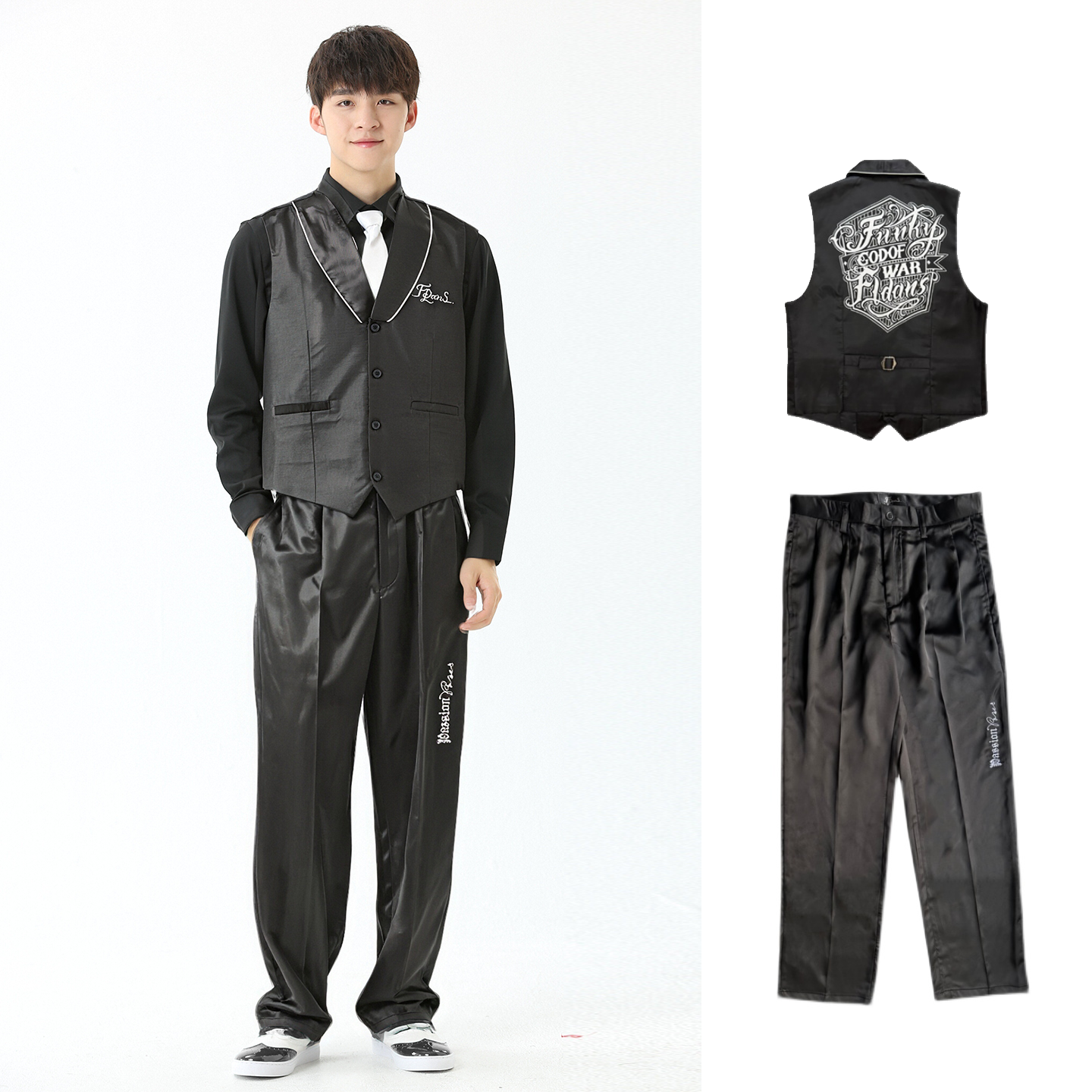 非领旦斯街舞西服西装