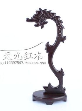 红木吊玉架首饰饰品玉石装饰架子