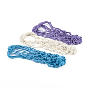 水杯网兜 手工编织奶茶杯套棉绳环保手提袋网兜包吸吸罐保护套