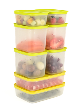 特百惠 新冷冻雪影保鲜 密封冷藏冷冻收纳储藏保鲜盒