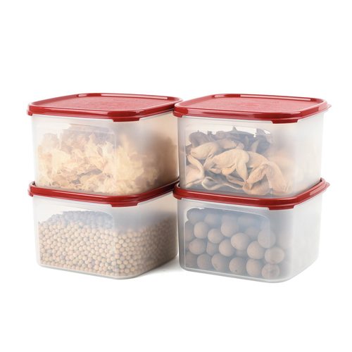 特百惠MM方形2号密封防潮保鲜盒