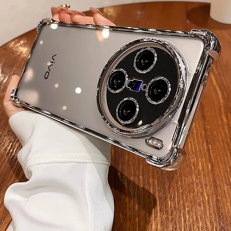 超防摔适用vivox100手机壳vivox90新款x80透明y300pro高级感70镜