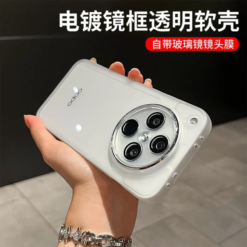 适用oppofindx8手机壳OPPO新款半透明硅胶x8pro简约男女款外壳x8u