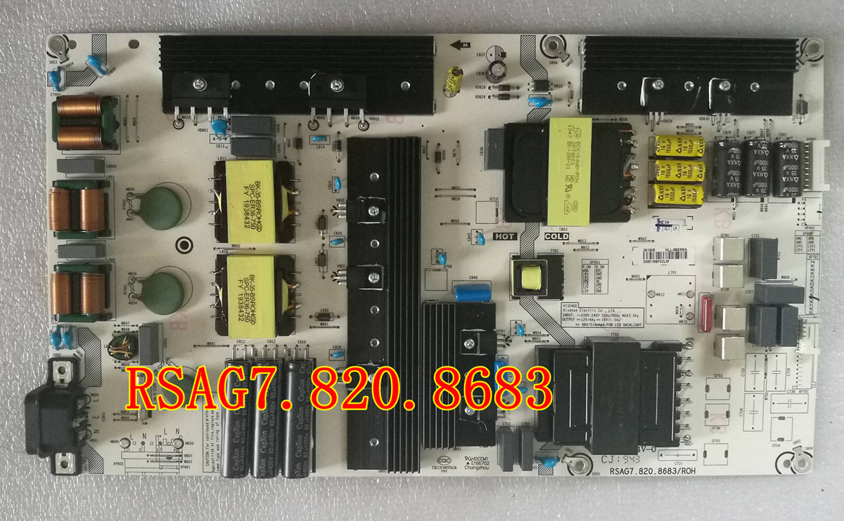 海信75E3D电源板RSAG7.820.8683/ROH原装现货测试好
