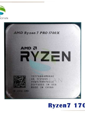 Ryzen 7 1700X R7 1700X  R7 pro 1700X 3.4 GHz Eight-Core CPU