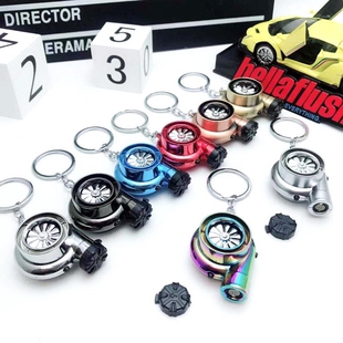 Turbo Keychain Souvenir Creative gift car keychain pendant c