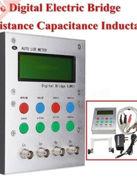 Latest verison XJW01 Auto LCR Digital Bridge Resistance Capa