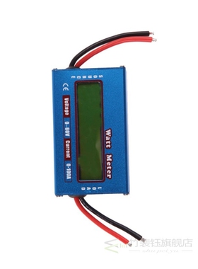Digital Watt Meter Simple LCD DC Power yser Watt Volt Amp Me