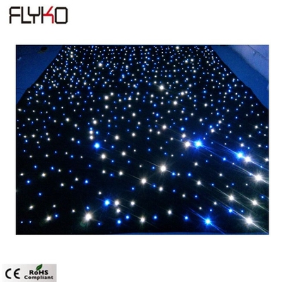 The cheapest price from factory 3x6m led star curtain for s