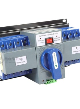 63A 4P CB Level Dual Power Automatic Transfer Switch Mini Du
