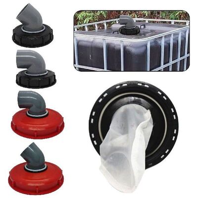 IBC Ton Barrel Cover Cap With Nylon Filter Venting Plastic
