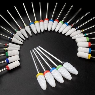 3/32 Ceramic Milling Cutter Nail Drill Bit Electric Manicure