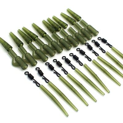 40PCS Carp Fishing Accessories Lead Clip Quick Change Swivel