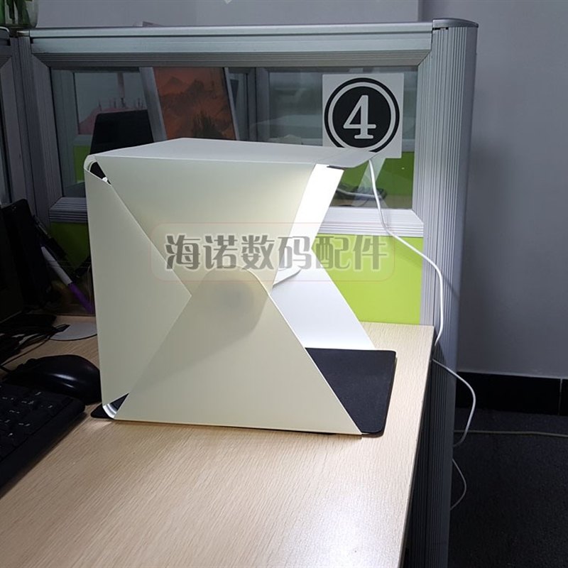 Portable Folding Studio Diffuse Soft Box Lightbox With LED