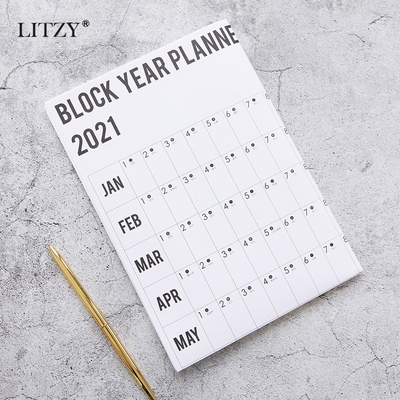 2021 Schedules 365 Days Wall Calendar Memo Planner Notes Off