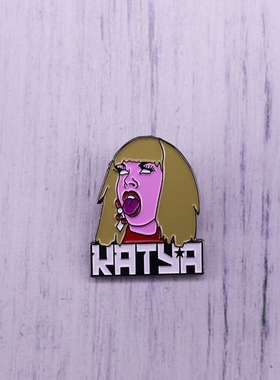 Katya Zamolodchikova Enamel Pin American Drag Queen Actor C