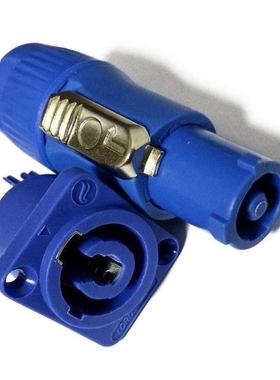 PowerCON Type Een NAC3FCA   NAC3MPA-1 Chassis Plug Panel Con