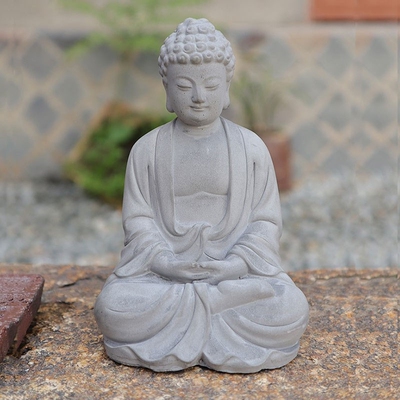 3d Shakyamuni Buddha statue concrete mold Silicone mold for