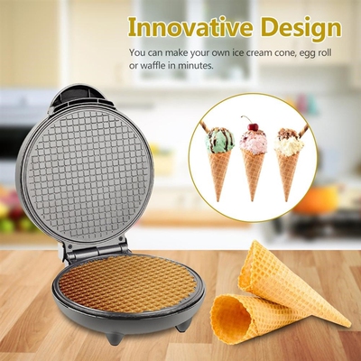 Electric Waffle Maker Machine  Roll Ice Cream Roll Maker Non
