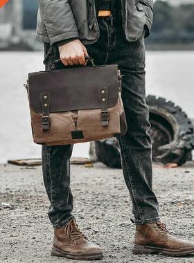 High Grade Business Laptop Bag Briefcase Men Shoulder Bag 1