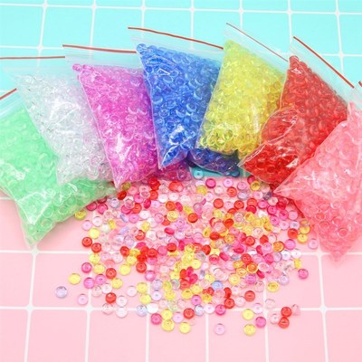 Colorful Beads Balls Charms for Slime Supplies Addition for