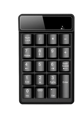 Mini USB Wired Numeric Keypad 19 Keys Digital Numeric Keyboa