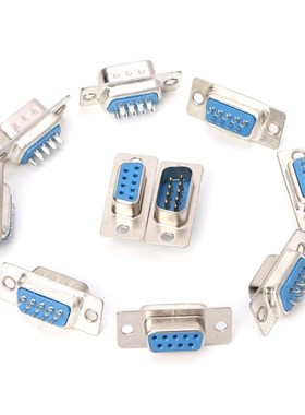 5Pairs DB9 Male and Female RS232 9 Pin Wire Solder Serial Po